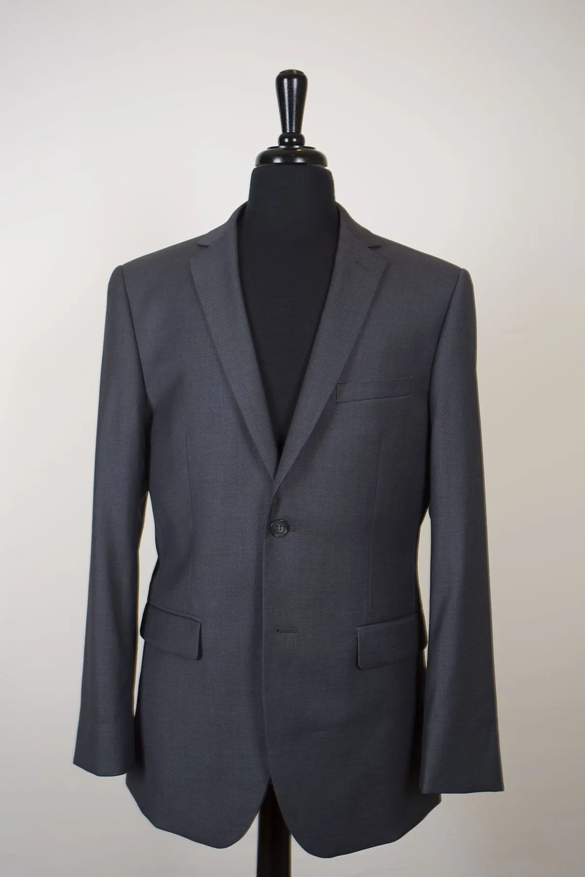 "Aspen" Kids Steel Grey Suit Jacket (Separates)