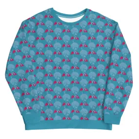 'Rainy Day' Blue Sweatshirt