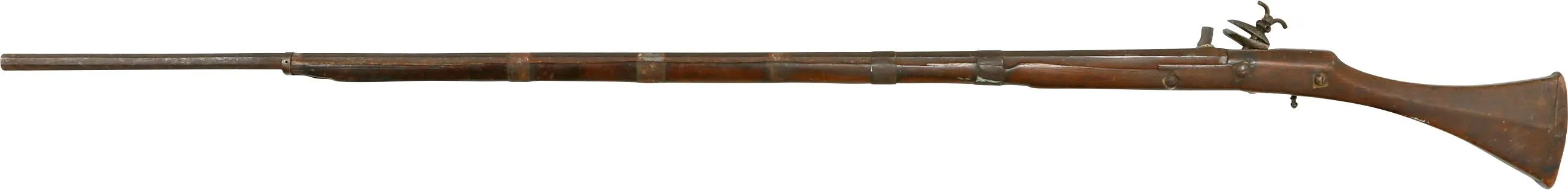RARE ALGERIAN TOE LOCK MUSKET, EARLY 19th CENTURY