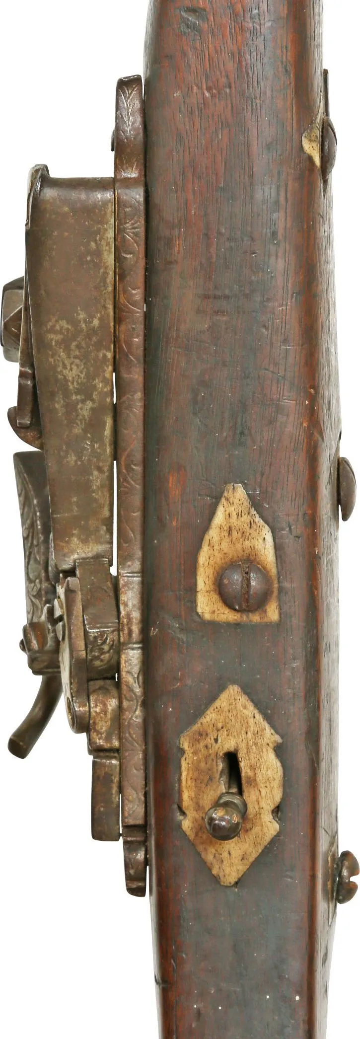 RARE ALGERIAN TOE LOCK MUSKET, EARLY 19th CENTURY