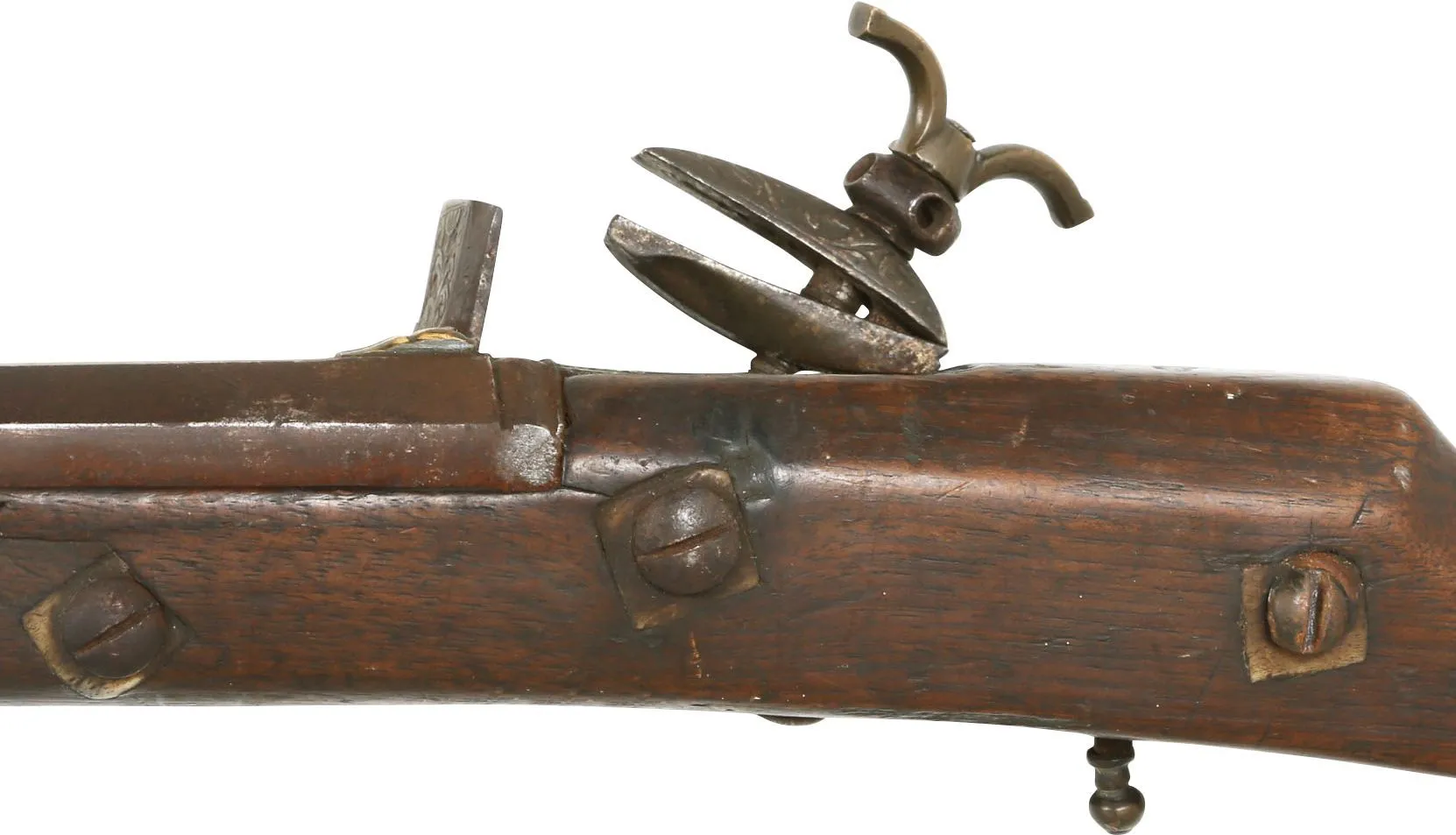 RARE ALGERIAN TOE LOCK MUSKET, EARLY 19th CENTURY
