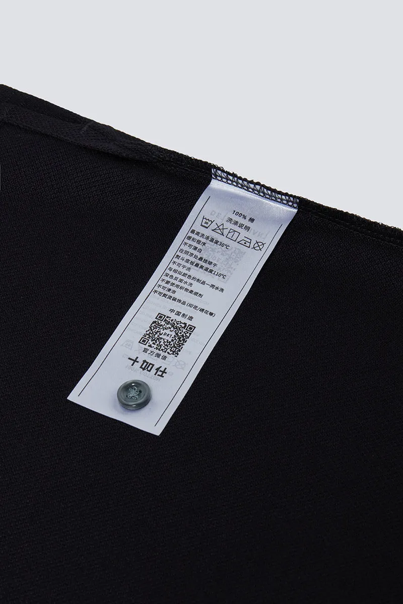 Regal Pique Polo | Black BKFD01