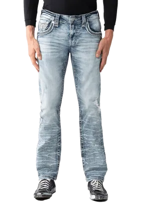 Rock Revival Men's Deen J203 Straight Jeans