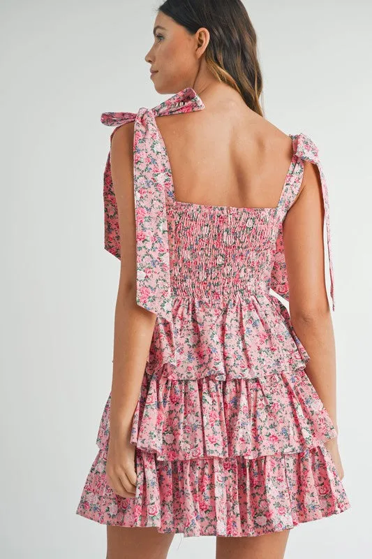 Rose Garden Floral Dress