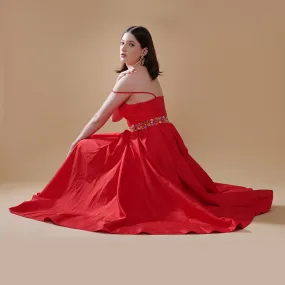 ROUGE MIDI DRESS