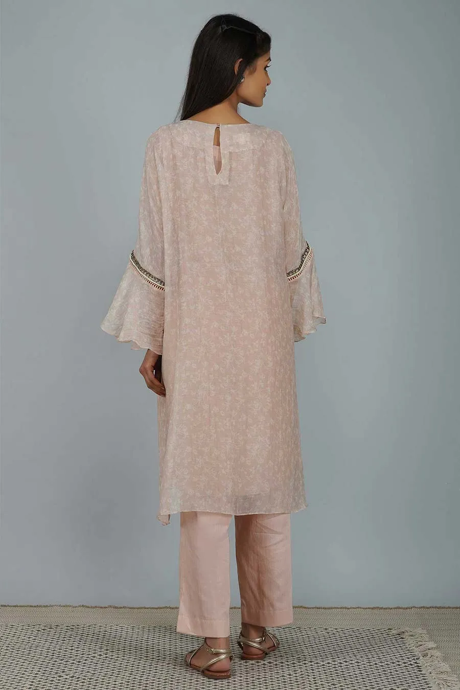 Satrangi Bella Oversized Tunic Set (Set of 2)
