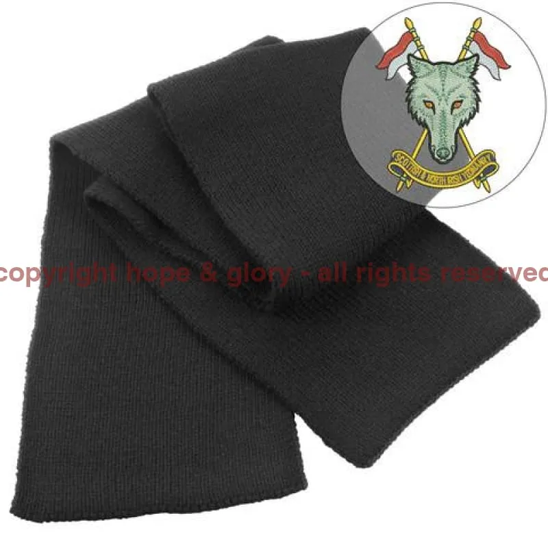 Scottish and North Irish Yeomanry Heavy Knit Scarf