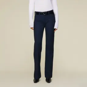 Silvia Suple Roble Wool - High Rise Flare
