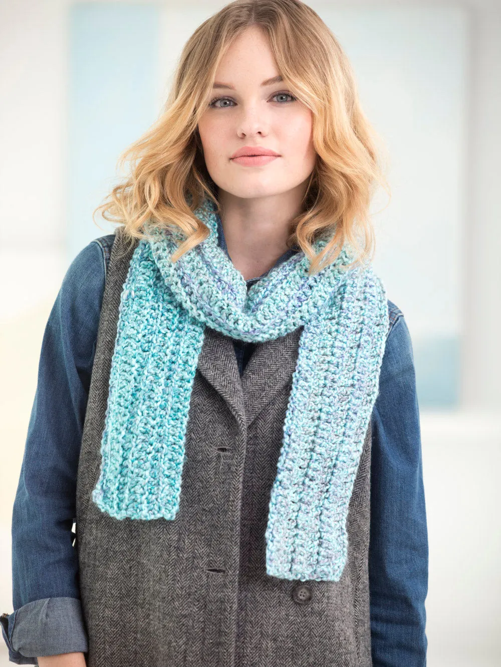 Simple Crochet Scarf - Version 5