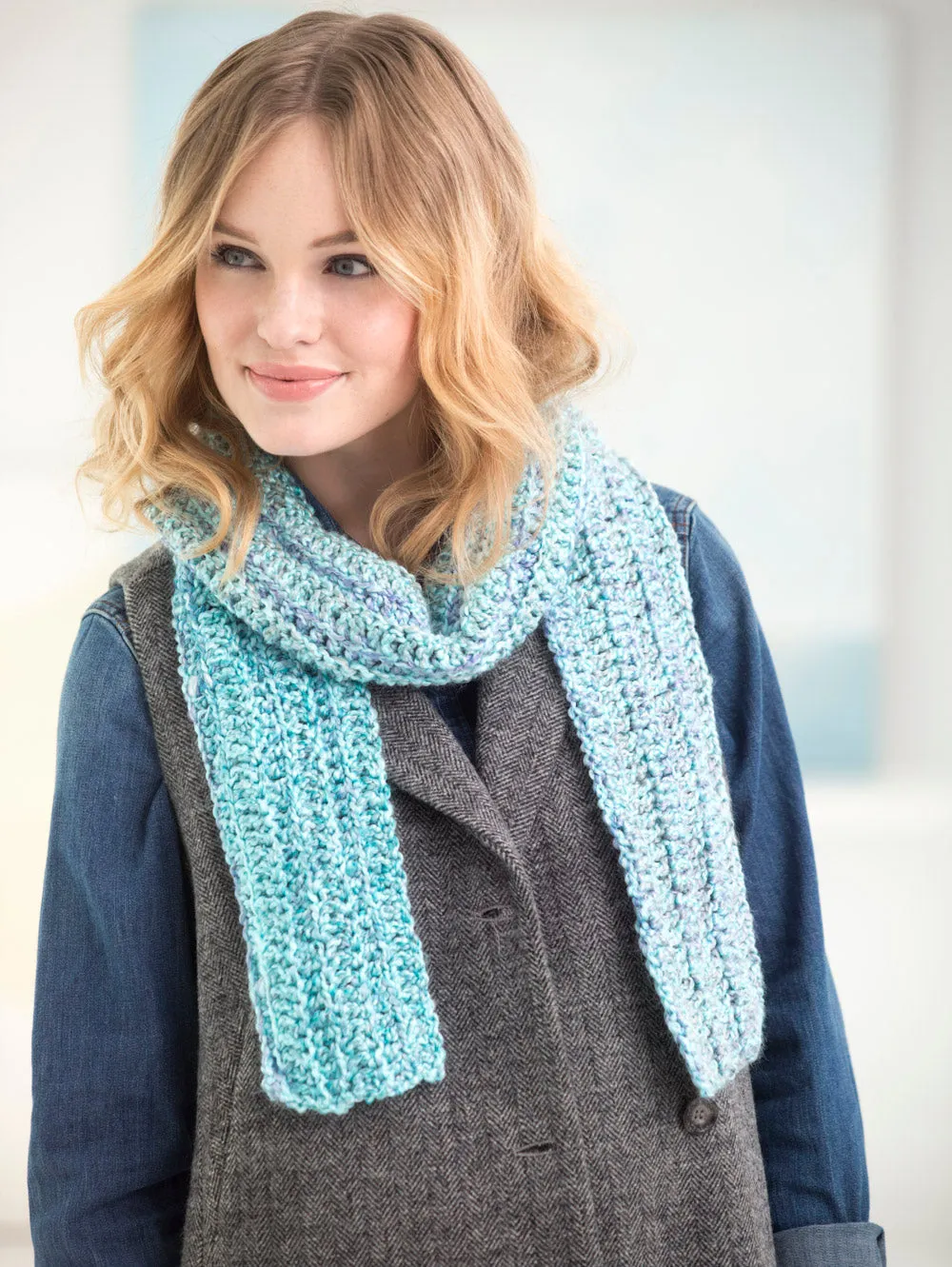 Simple Crochet Scarf - Version 5