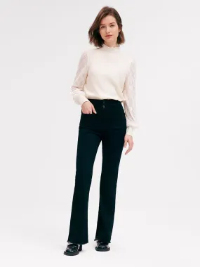 Slim Fit Flared Pants