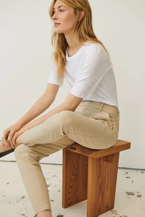 Soffys Pant - White Pepper