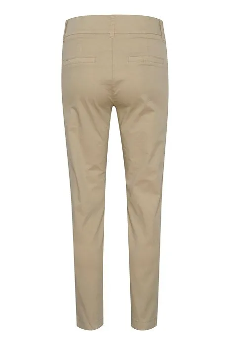 Soffys Pant - White Pepper