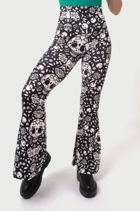 Soft To Touch High Waisted Bells - Haunt It Flaunt It