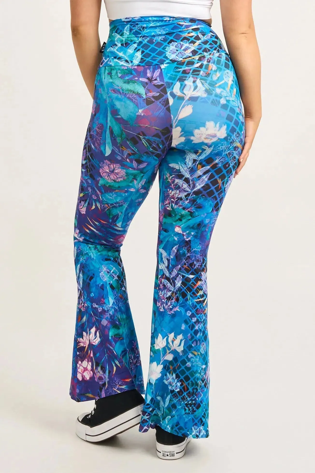 Soft To Touch High Waisted Bells - Mermaid Mafia