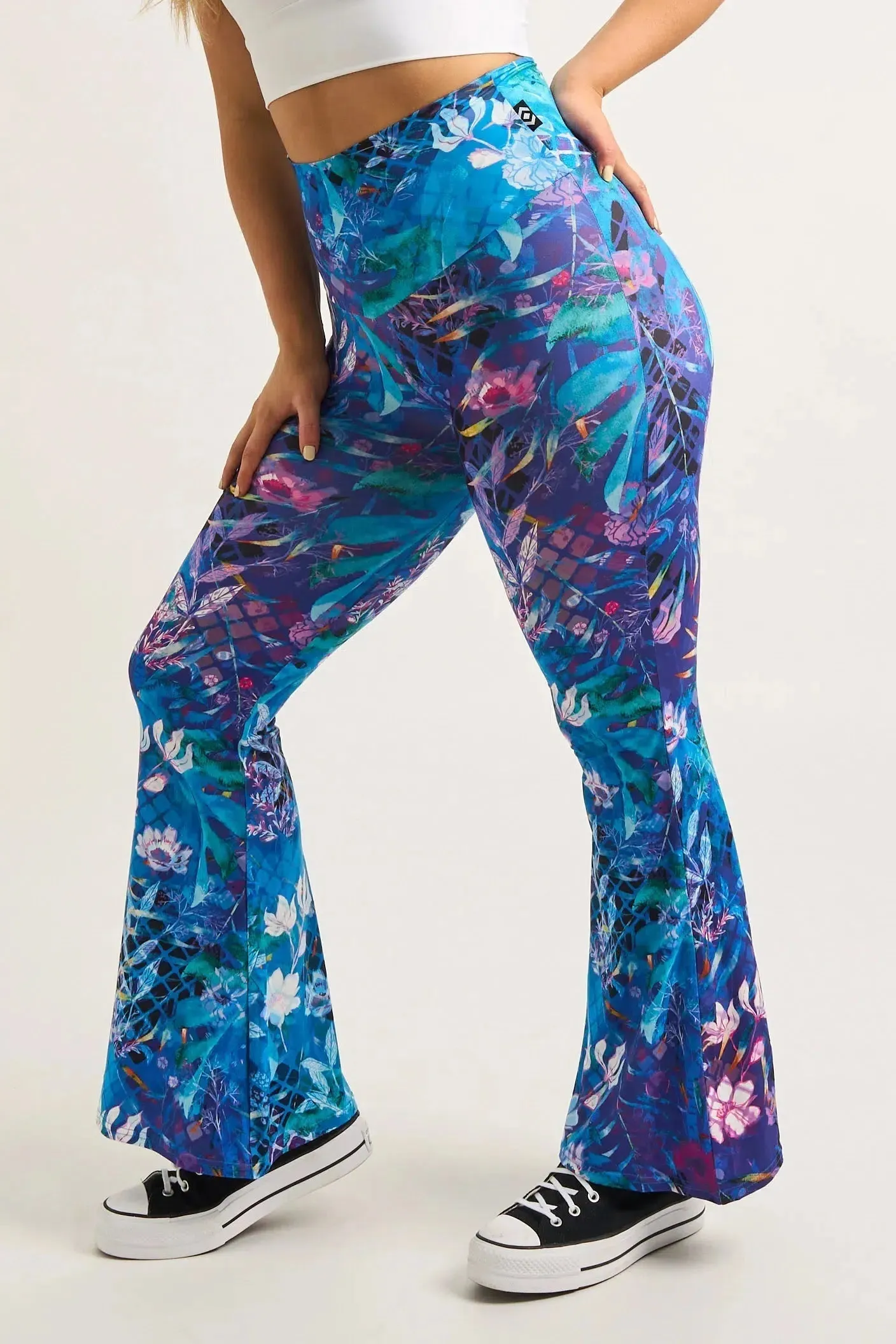 Soft To Touch High Waisted Bells - Mermaid Mafia