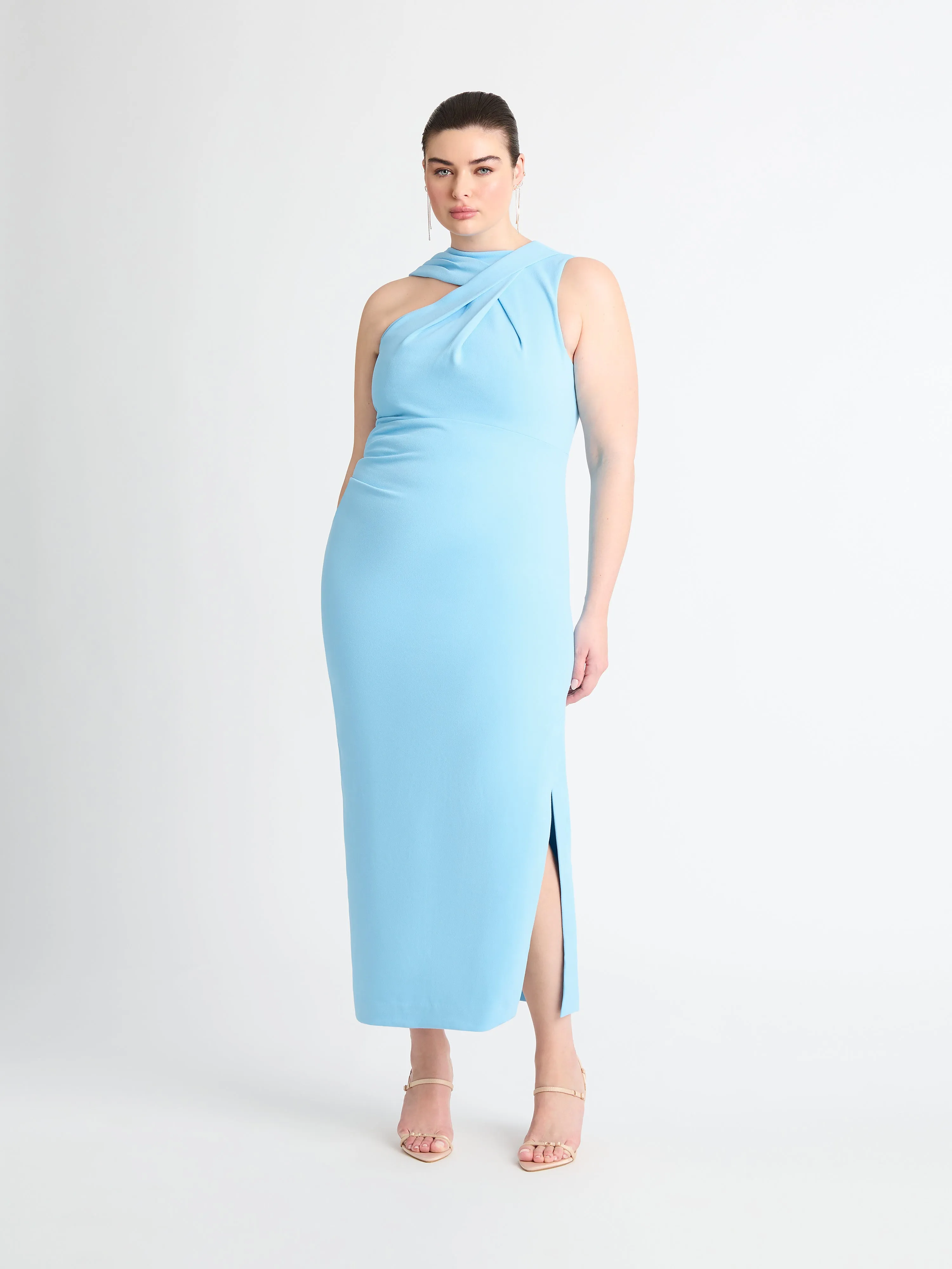 SOLAR MIDI DRESS