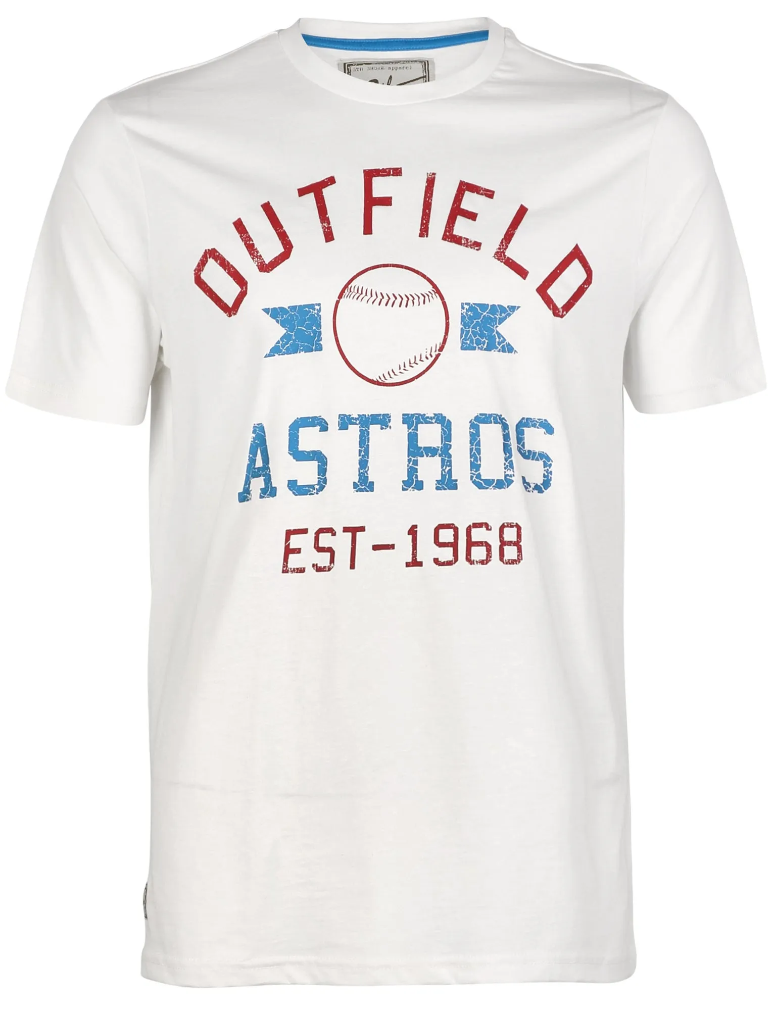 South Shore Outfield Cotton T-shirt in Egg Shell