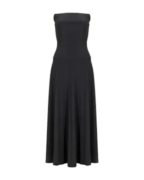 Strapless Flared Dress