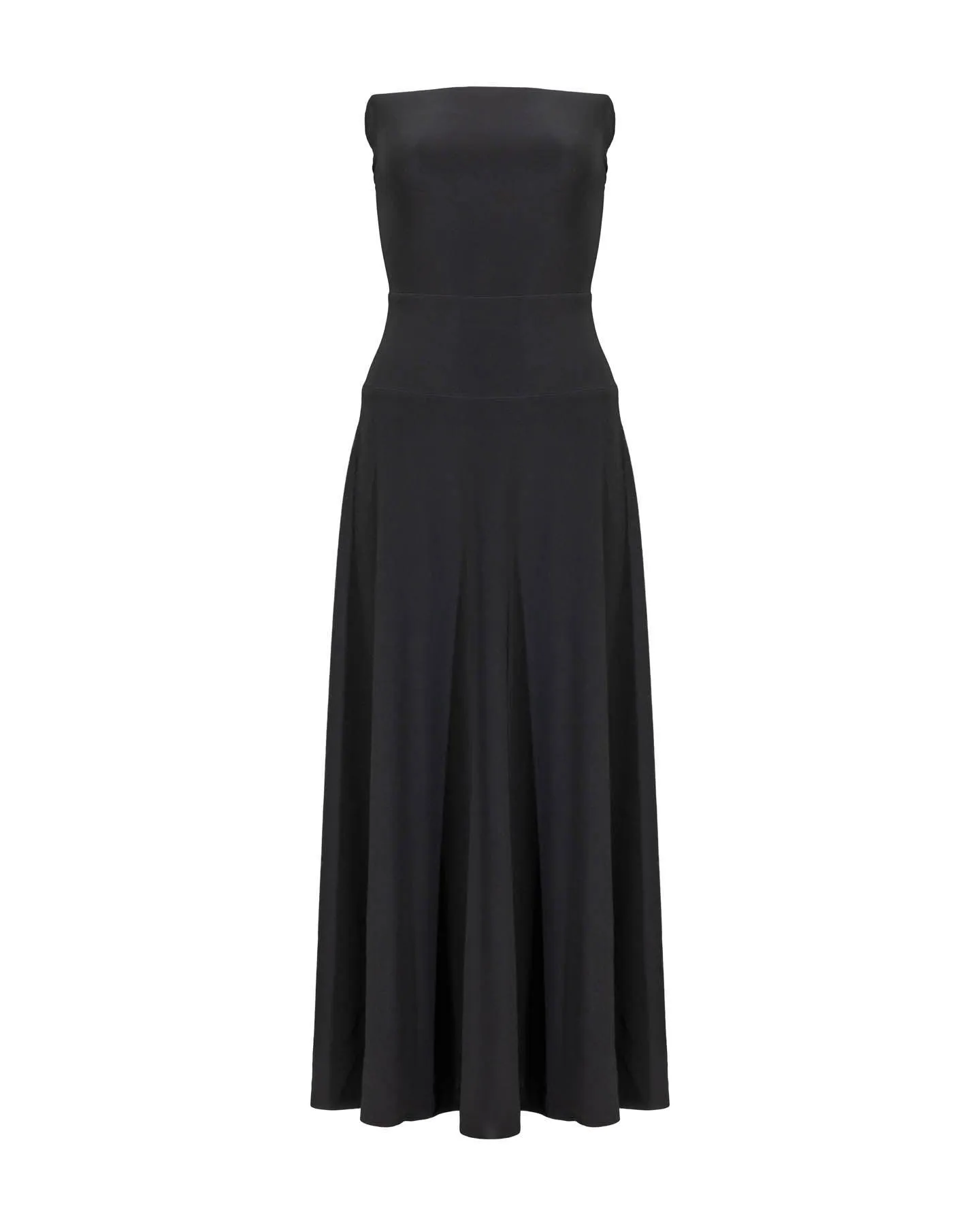 Strapless Flared Dress
