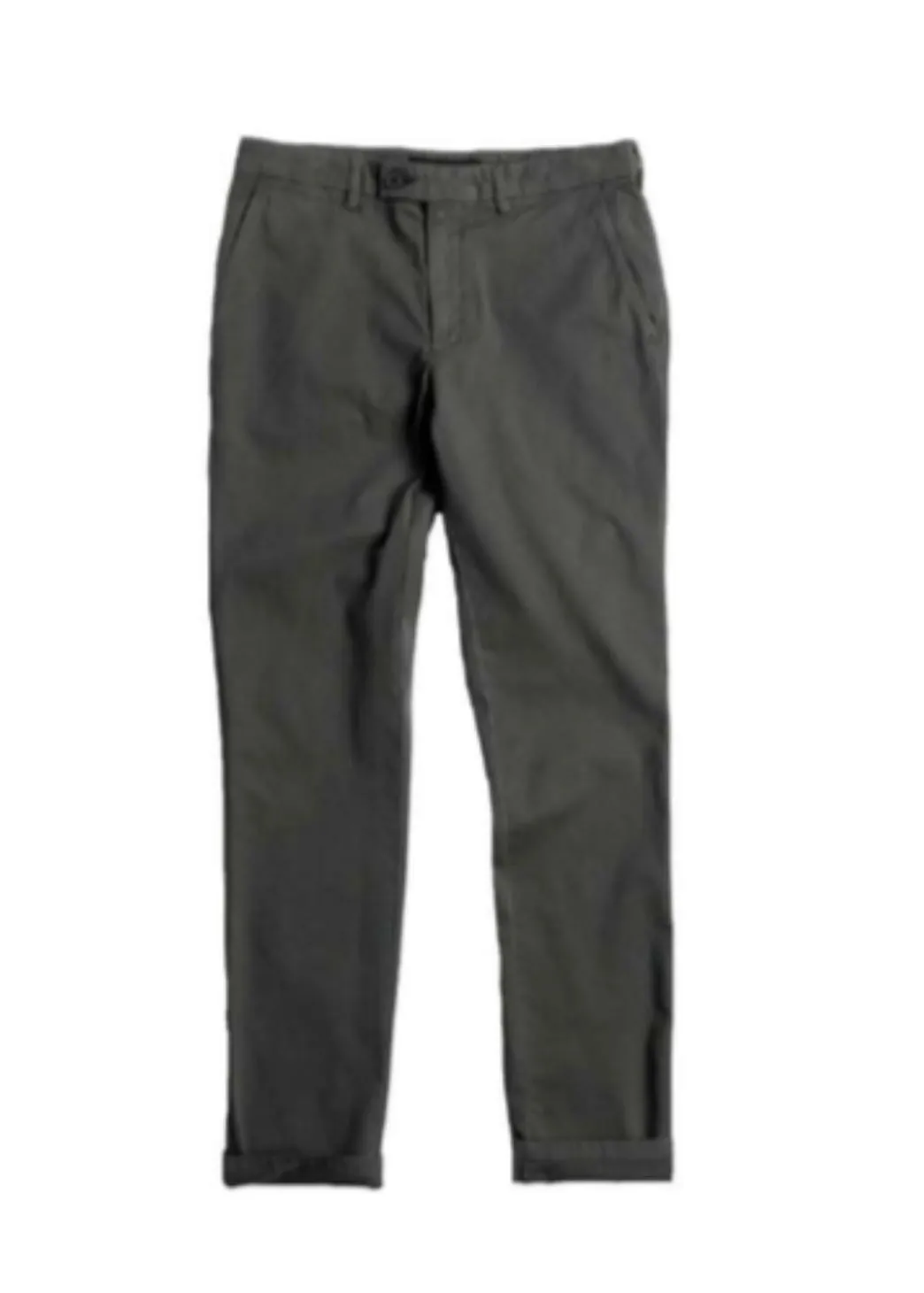 Stretch Chinos in Camel and Shale