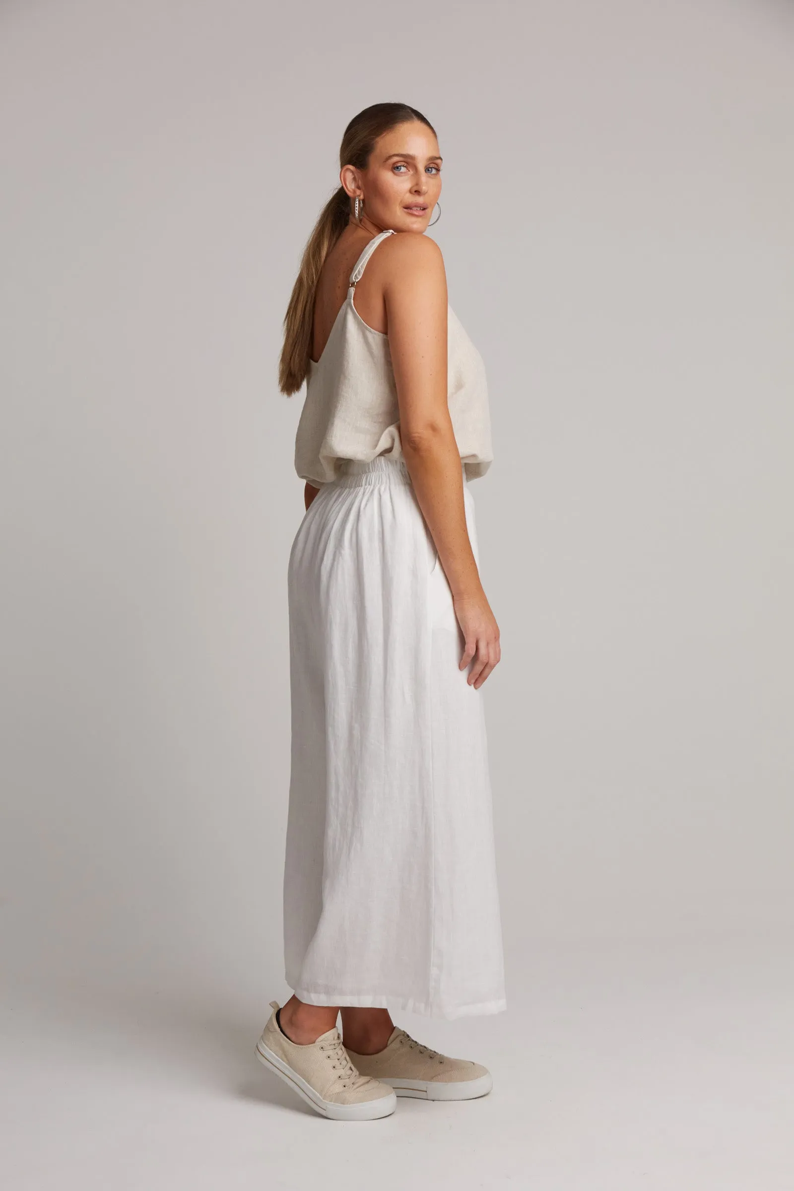 STUDIO CROP PANT SALT