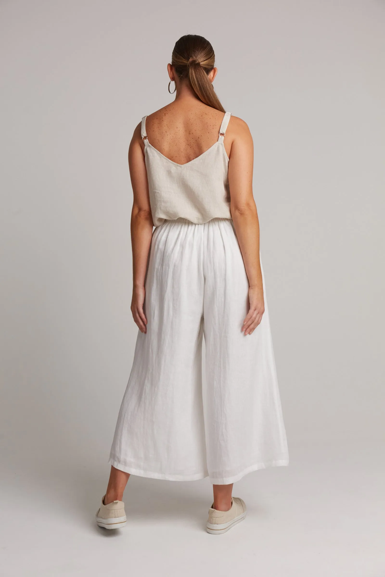 STUDIO CROP PANT SALT