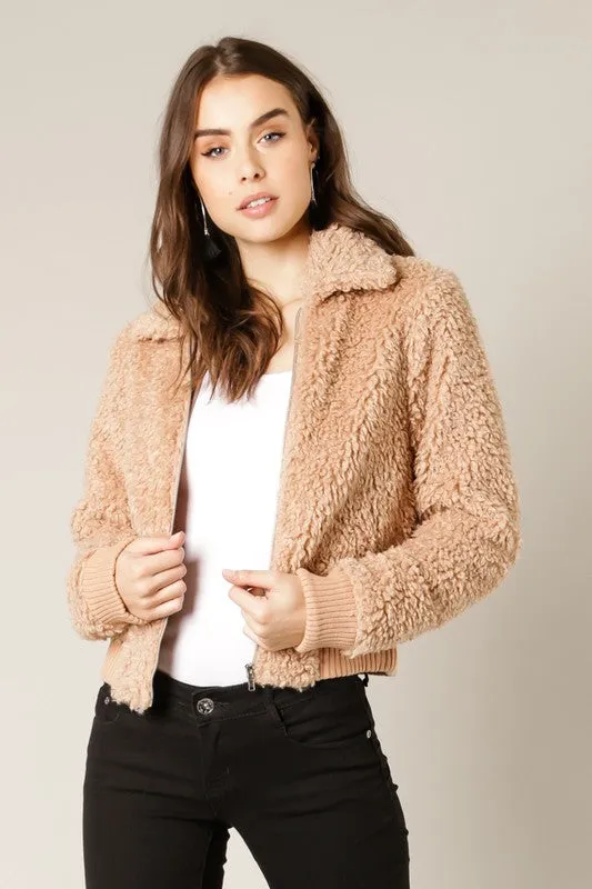TEDDY BOMBER JACKET