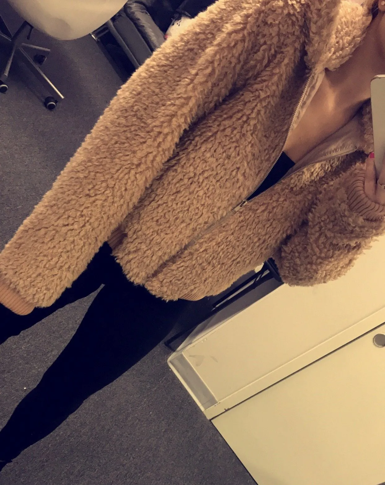TEDDY BOMBER JACKET