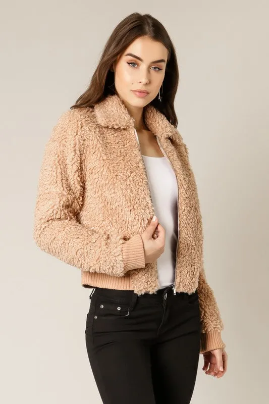 TEDDY BOMBER JACKET