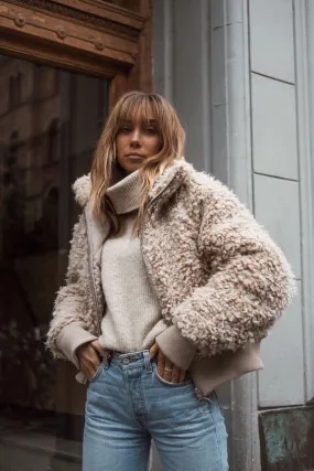 TEDDY BOMBER JACKET