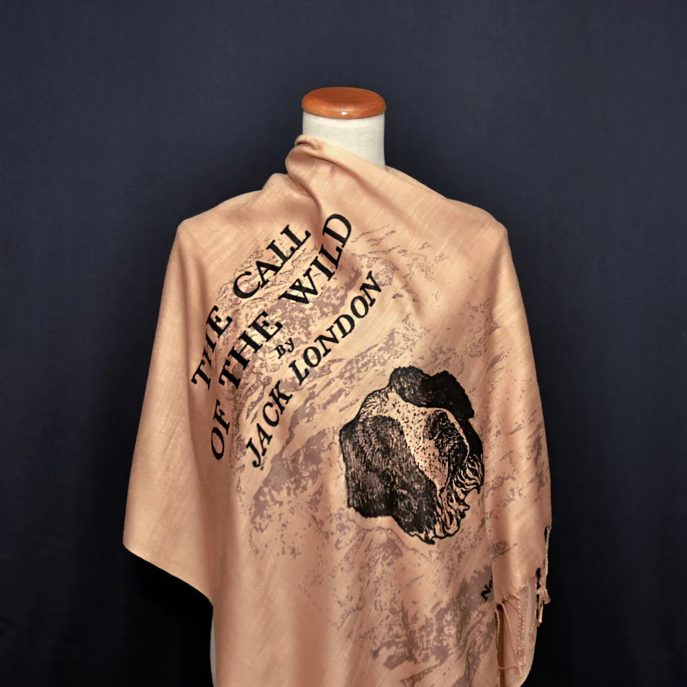 The Call of the Wild  by Jack London Scarf Shawl Wrap