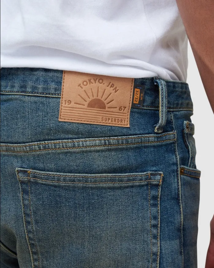 Tyler Slim Jeans - Rivington Blue Vintage Denim