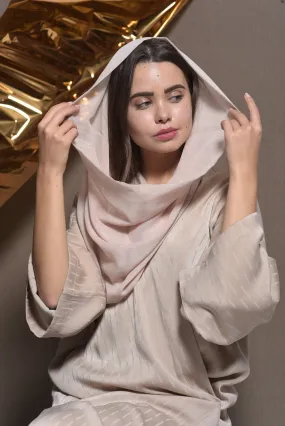 VOILE SNOOD ROSEWATER