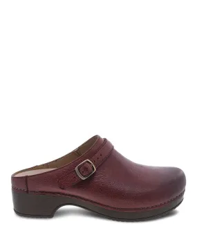 Women's DANSKO | Berry Milled Burnished Slip On Shoe | Ruby