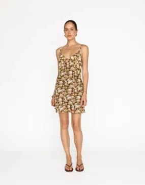 Zaya Mini Dress (Marigold)